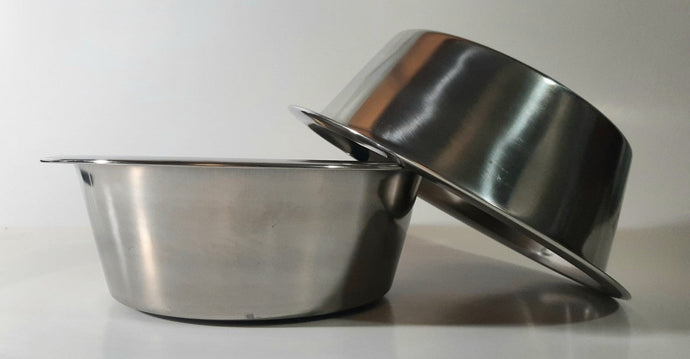 stainless steel pet food bowls