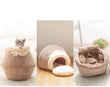 Load image into Gallery viewer, Honey Pot Pet Bed 3 in 1 Design - [sDonut Plush Pet Large, Small, Dog Cat Bed Fluffy Soft Warm Calming Bed Sleeping Kennel Nest 03 - 06hop_name]
