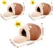 Load image into Gallery viewer, Honey Pot Pet Bed 3 in 1 Design - [sDonut Plush Pet Large, Small, Dog Cat Bed Fluffy Soft Warm Calming Bed Sleeping Kennel Nest 03 - 06hop_name]
