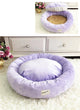 Load image into Gallery viewer, Soft Velvet Lounger Donut Calming Pet Bed - [sDonut Plush Pet Large, Small, Dog Cat Bed Fluffy Soft Warm Calming Bed Sleeping Kennel Nest 03 - 06hop_name]
