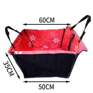 Waterproof Car Back Seat Protector Basket - [sDonut Plush Pet Large, Small, Dog Cat Bed Fluffy Soft Warm Calming Bed Sleeping Kennel Nest 03 - 06hop_name]