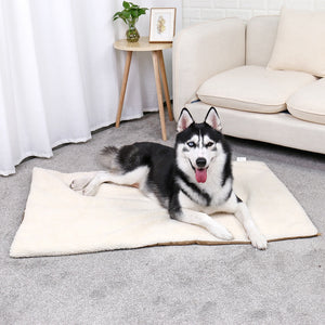 Pet Washable Self Heating Pad  - 3 Sizes - [sDonut Plush Pet Large, Small, Dog Cat Bed Fluffy Soft Warm Calming Bed Sleeping Kennel Nest 03 - 06hop_name]