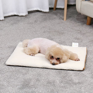 Pet Washable Self Heating Pad  - 3 Sizes - [sDonut Plush Pet Large, Small, Dog Cat Bed Fluffy Soft Warm Calming Bed Sleeping Kennel Nest 03 - 06hop_name]
