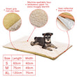 Load image into Gallery viewer, Pet Washable Self Heating Pad  - 3 Sizes - [sDonut Plush Pet Large, Small, Dog Cat Bed Fluffy Soft Warm Calming Bed Sleeping Kennel Nest 03 - 06hop_name]
