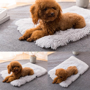 All Season Warm And Fluffy Pet Bed Mat - [sDonut Plush Pet Large, Small, Dog Cat Bed Fluffy Soft Warm Calming Bed Sleeping Kennel Nest 03 - 06hop_name]