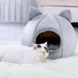 Load image into Gallery viewer, Cat Cozy Igloo Style Cave Bed - [sDonut Plush Pet Large, Small, Dog Cat Bed Fluffy Soft Warm Calming Bed Sleeping Kennel Nest 03 - 06hop_name]
