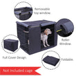 Load image into Gallery viewer, Large Outdoor Waterproof Dog Crate Cover - [sDonut Plush Pet Large, Small, Dog Cat Bed Fluffy Soft Warm Calming Bed Sleeping Kennel Nest 03 - 06hop_name]
