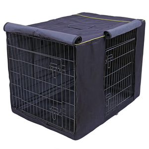 Large Outdoor Waterproof Dog Crate Cover - [sDonut Plush Pet Large, Small, Dog Cat Bed Fluffy Soft Warm Calming Bed Sleeping Kennel Nest 03 - 06hop_name]