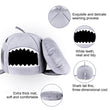 Load image into Gallery viewer, Shark Cave Style Pet Bed - [sDonut Plush Pet Large, Small, Dog Cat Bed Fluffy Soft Warm Calming Bed Sleeping Kennel Nest 03 - 06hop_name]
