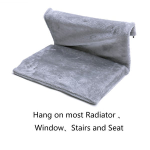 Warm and Soft Radiator Hanging Bed For Pet - [sDonut Plush Pet Large, Small, Dog Cat Bed Fluffy Soft Warm Calming Bed Sleeping Kennel Nest 03 - 06hop_name]