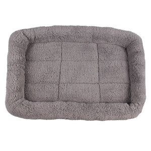 Cushioned Base Fleece Pet Bed - [sDonut Plush Pet Large, Small, Dog Cat Bed Fluffy Soft Warm Calming Bed Sleeping Kennel Nest 03 - 06hop_name]