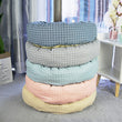 Load image into Gallery viewer, Round Cotton Pet Lounger Bed With Pillow - [sDonut Plush Pet Large, Small, Dog Cat Bed Fluffy Soft Warm Calming Bed Sleeping Kennel Nest 03 - 06hop_name]
