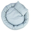 Load image into Gallery viewer, Round Cotton Pet Lounger Bed With Pillow - [sDonut Plush Pet Large, Small, Dog Cat Bed Fluffy Soft Warm Calming Bed Sleeping Kennel Nest 03 - 06hop_name]
