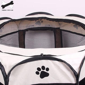 Portable Folding Pet Playpen - [sDonut Plush Pet Large, Small, Dog Cat Bed Fluffy Soft Warm Calming Bed Sleeping Kennel Nest 03 - 06hop_name]