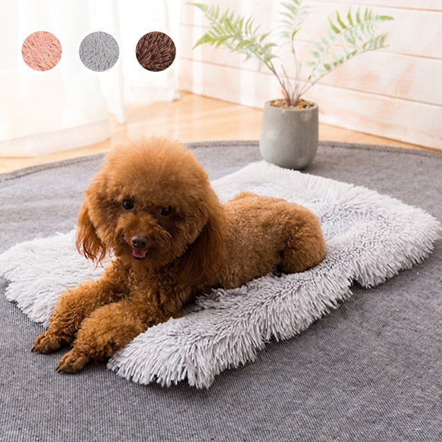 All Season Warm And Fluffy Pet Bed Mat - [sDonut Plush Pet Large, Small, Dog Cat Bed Fluffy Soft Warm Calming Bed Sleeping Kennel Nest 03 - 06hop_name]
