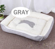 Load image into Gallery viewer, Machine Washable Bone Design Pet Bed - [sDonut Plush Pet Large, Small, Dog Cat Bed Fluffy Soft Warm Calming Bed Sleeping Kennel Nest 03 - 06hop_name]
