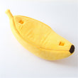Load image into Gallery viewer, Banana Shape Pet Bed - [sDonut Plush Pet Large, Small, Dog Cat Bed Fluffy Soft Warm Calming Bed Sleeping Kennel Nest 03 - 06hop_name]
