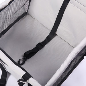 Portable Pet Car Booster Seat - [sDonut Plush Pet Large, Small, Dog Cat Bed Fluffy Soft Warm Calming Bed Sleeping Kennel Nest 03 - 06hop_name]