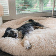 Load image into Gallery viewer, Super plush Round Pet Bed - [sDonut Plush Pet Large, Small, Dog Cat Bed Fluffy Soft Warm Calming Bed Sleeping Kennel Nest 03 - 06hop_name]
