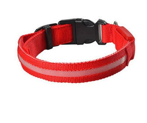 Flashing Luminous Adjustable LED Pet Collar - [sDonut Plush Pet Large, Small, Dog Cat Bed Fluffy Soft Warm Calming Bed Sleeping Kennel Nest 03 - 06hop_name]