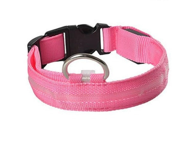 Flashing Luminous Adjustable LED Pet Collar - [sDonut Plush Pet Large, Small, Dog Cat Bed Fluffy Soft Warm Calming Bed Sleeping Kennel Nest 03 - 06hop_name]