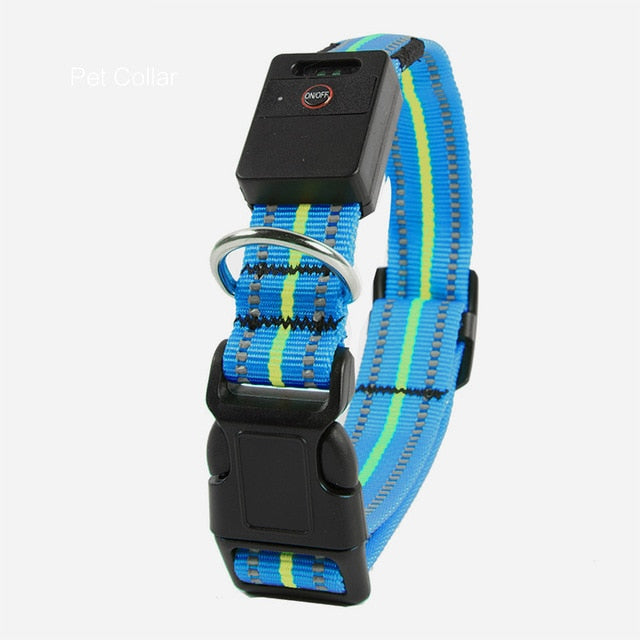 Waterproof LED Dog Collar - USB Rechargeable - [sDonut Plush Pet Large, Small, Dog Cat Bed Fluffy Soft Warm Calming Bed Sleeping Kennel Nest 03 - 06hop_name]