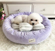 Load image into Gallery viewer, Soft Velvet Lounger Donut Calming Pet Bed - [sDonut Plush Pet Large, Small, Dog Cat Bed Fluffy Soft Warm Calming Bed Sleeping Kennel Nest 03 - 06hop_name]
