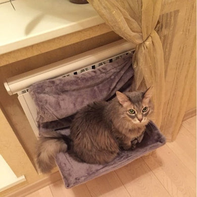 Warm and Soft Radiator Hanging Bed For Pet - [sDonut Plush Pet Large, Small, Dog Cat Bed Fluffy Soft Warm Calming Bed Sleeping Kennel Nest 03 - 06hop_name]